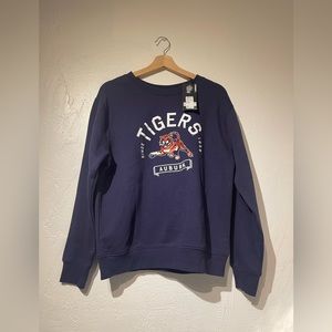 Under Armour Auburn Tiger’s Women’s Crewneck Sweater Blue Size M NWT